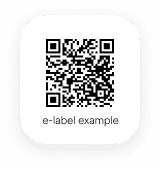 QR code for wine nutrition information